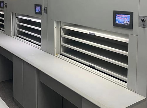 自动选层档案柜